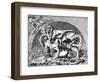 The Chimera (La Chimère De Monsieur Desprez)-Louis Jean Desprez-Framed Art Print