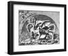 The Chimera (La Chimère De Monsieur Desprez)-Louis Jean Desprez-Framed Art Print