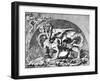 The Chimera (La Chimère De Monsieur Desprez)-Louis Jean Desprez-Framed Art Print