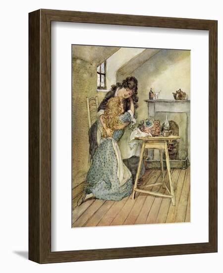 The Chimes by Charles Dickens-Hugh Thomson-Framed Giclee Print