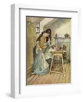 The Chimes by Charles Dickens-Hugh Thomson-Framed Giclee Print