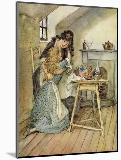 The Chimes by Charles Dickens-Hugh Thomson-Mounted Giclee Print