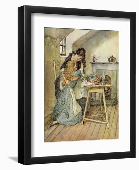 The Chimes by Charles Dickens-Hugh Thomson-Framed Premium Giclee Print