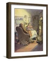 The Chimes by Charles Dickens-Hugh Thomson-Framed Giclee Print