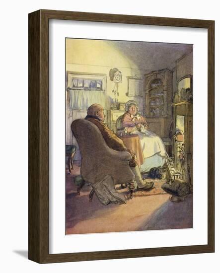 The Chimes by Charles Dickens-Hugh Thomson-Framed Giclee Print