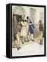 The Chimes by Charles Dickens-Hugh Thomson-Framed Stretched Canvas