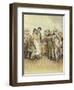 The Chimes by Charles Dickens-Hugh Thomson-Framed Premium Giclee Print