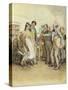 The Chimes by Charles Dickens-Hugh Thomson-Stretched Canvas