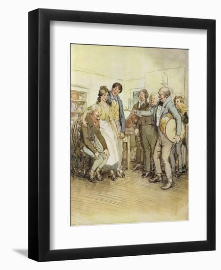 The Chimes by Charles Dickens-Hugh Thomson-Framed Giclee Print