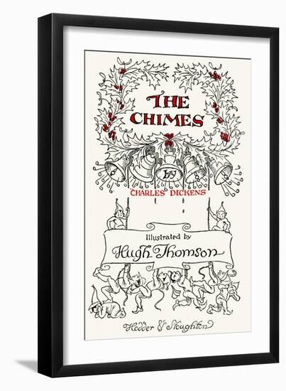 The Chimes by Charles Dickens-Hugh Thomson-Framed Giclee Print