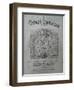The Chimes Quadrille, Lancelott Song Sheet, 1855-null-Framed Giclee Print