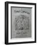 The Chimes Quadrille, Lancelott Song Sheet, 1855-null-Framed Giclee Print