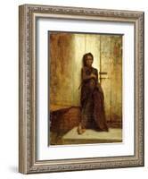 The Chimney Sweep, 1863-Eastman Johnson-Framed Giclee Print