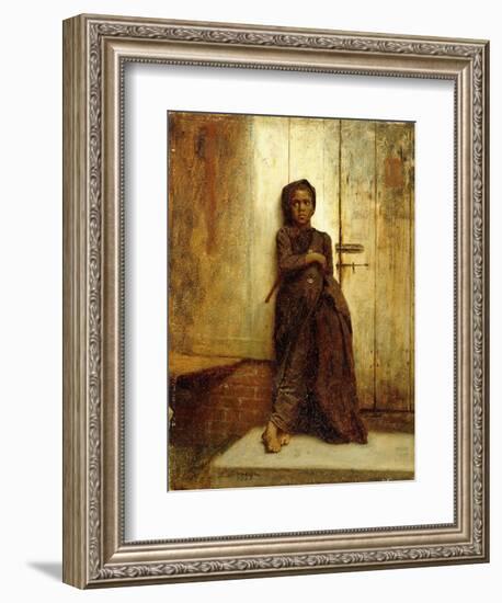 The Chimney Sweep, 1863-Eastman Johnson-Framed Giclee Print