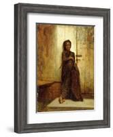 The Chimney Sweep, 1863-Eastman Johnson-Framed Giclee Print