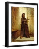 The Chimney Sweep, 1863-Eastman Johnson-Framed Giclee Print