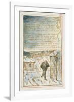 The Chimney Sweeper: Plate 37 from Songs of Innocence and of Experience C.1815-26-William Blake-Framed Giclee Print