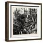 The Chin Lushai Expeditionary Force, the Entrance to a Lushai Village, 1890-null-Framed Giclee Print
