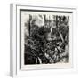 The Chin Lushai Expeditionary Force, the Entrance to a Lushai Village, 1890-null-Framed Giclee Print