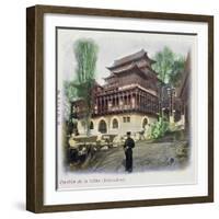 The China Pavilion at the 1900 Universal Exhibition, Paris, 1900-null-Framed Giclee Print