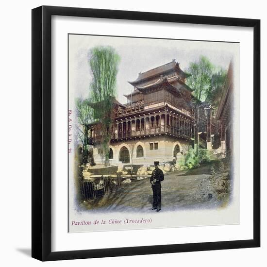 The China Pavilion at the 1900 Universal Exhibition, Paris, 1900-null-Framed Giclee Print
