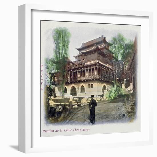 The China Pavilion at the 1900 Universal Exhibition, Paris, 1900-null-Framed Giclee Print