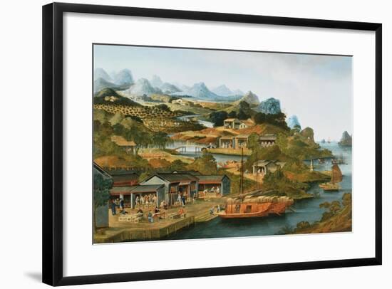 The China Tea Trade, 1790-1800-null-Framed Giclee Print