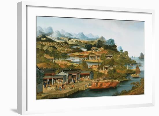 The China Tea Trade, 1790-1800-null-Framed Giclee Print