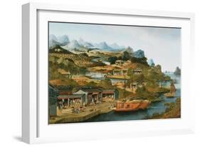 The China Tea Trade, 1790-1800-null-Framed Giclee Print