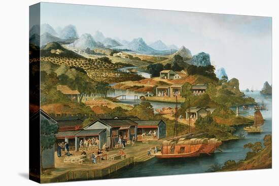 The China Tea Trade, 1790-1800-null-Stretched Canvas