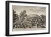 The Chinese Building and Rotunda in Ranelagh Gardens, Chelsea, London, C1750-null-Framed Giclee Print