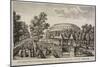 The Chinese Building and Rotunda in Ranelagh Gardens, Chelsea, London, C1750-null-Mounted Giclee Print