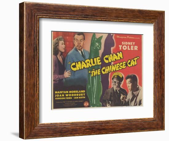 The Chinese Cat, 1944-null-Framed Art Print