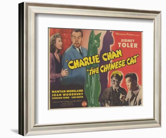 The Chinese Cat, 1944-null-Framed Art Print