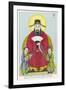 The Chinese Deity Sun Sze-Miao Lord of Medicinal Plants-null-Framed Art Print