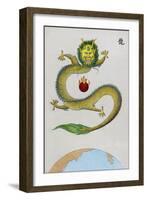 The Chinese Dragon-null-Framed Art Print
