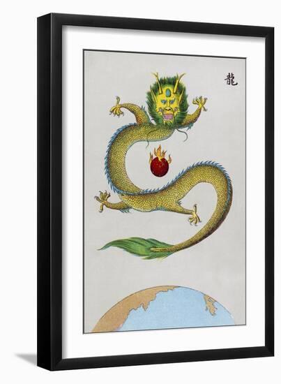 The Chinese Dragon-null-Framed Art Print