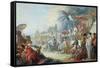 The Chinese Fair, C.1742-Francois Boucher-Framed Stretched Canvas