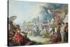 The Chinese Fair, C.1742-Francois Boucher-Stretched Canvas