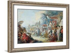 The Chinese Fair, C.1742-Francois Boucher-Framed Giclee Print