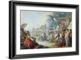 The Chinese Fair, C.1742-Francois Boucher-Framed Giclee Print