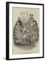 The Chinese Family, in the Exhibition at Albert Gate-null-Framed Giclee Print