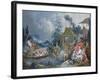 The Chinese Fishermen, circa 1742-Francois Boucher-Framed Giclee Print