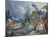 The Chinese Fishermen, circa 1742-Francois Boucher-Mounted Giclee Print