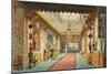 The Chinese Gallery, from Views of the Royal Pavilion, Brighton by John Nash-null-Mounted Giclee Print