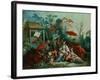 The Chinese Garden, 1742-Francois Boucher-Framed Giclee Print