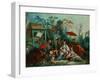 The Chinese Garden, 1742-Francois Boucher-Framed Giclee Print