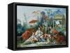 The Chinese Garden, circa 1742-Francois Boucher-Framed Stretched Canvas
