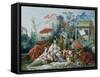 The Chinese Garden, circa 1742-Francois Boucher-Framed Stretched Canvas