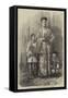 The Chinese Giant, Chang, with His Wife and Attendant Dwarf-null-Framed Stretched Canvas